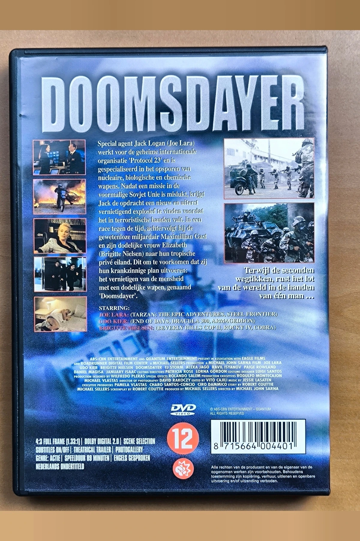 Doomsdayer - Achterkant