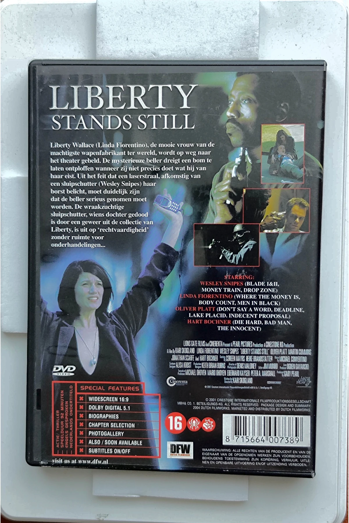 Liberty Stands Still - Achterkant