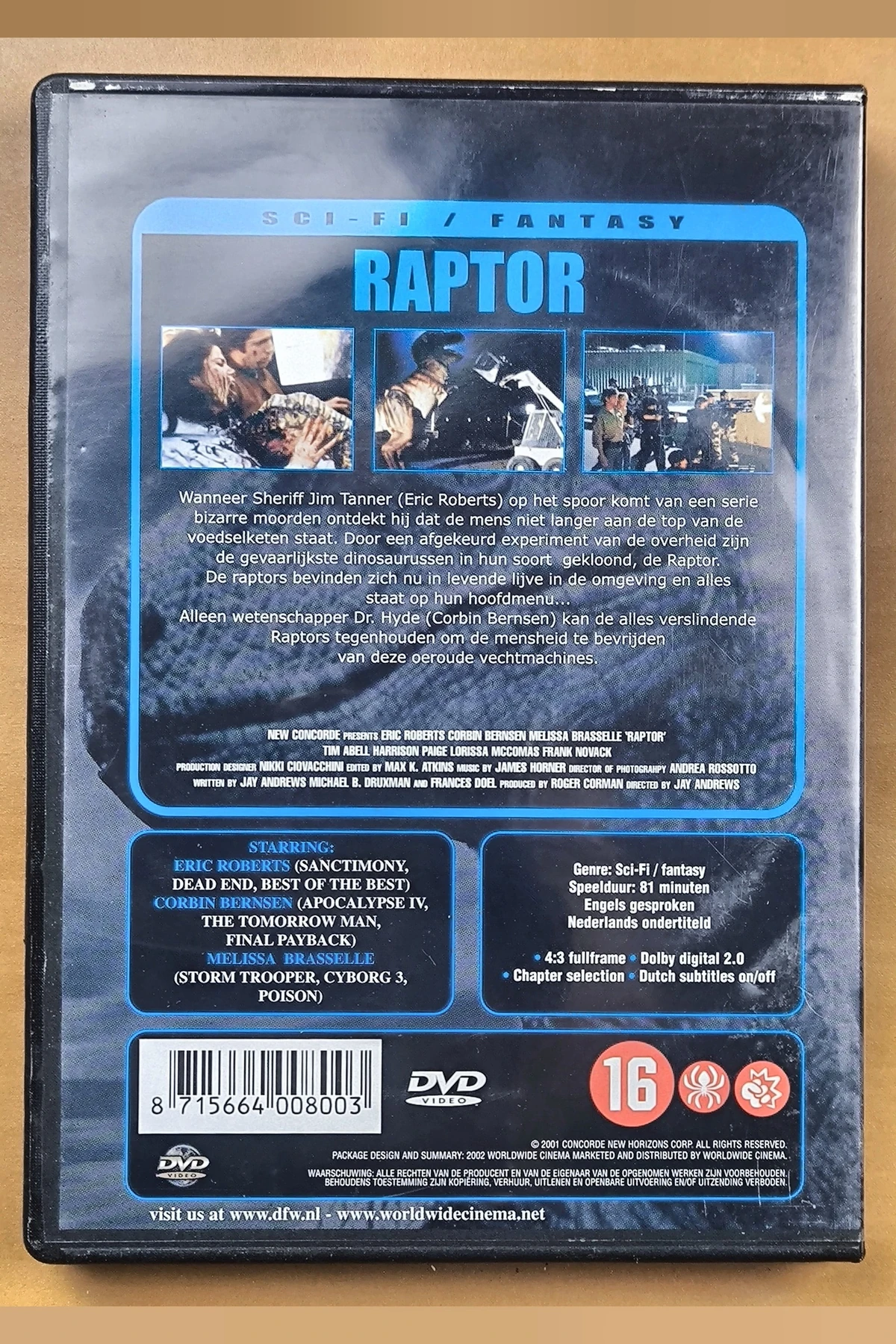 Raptor - Achterkant