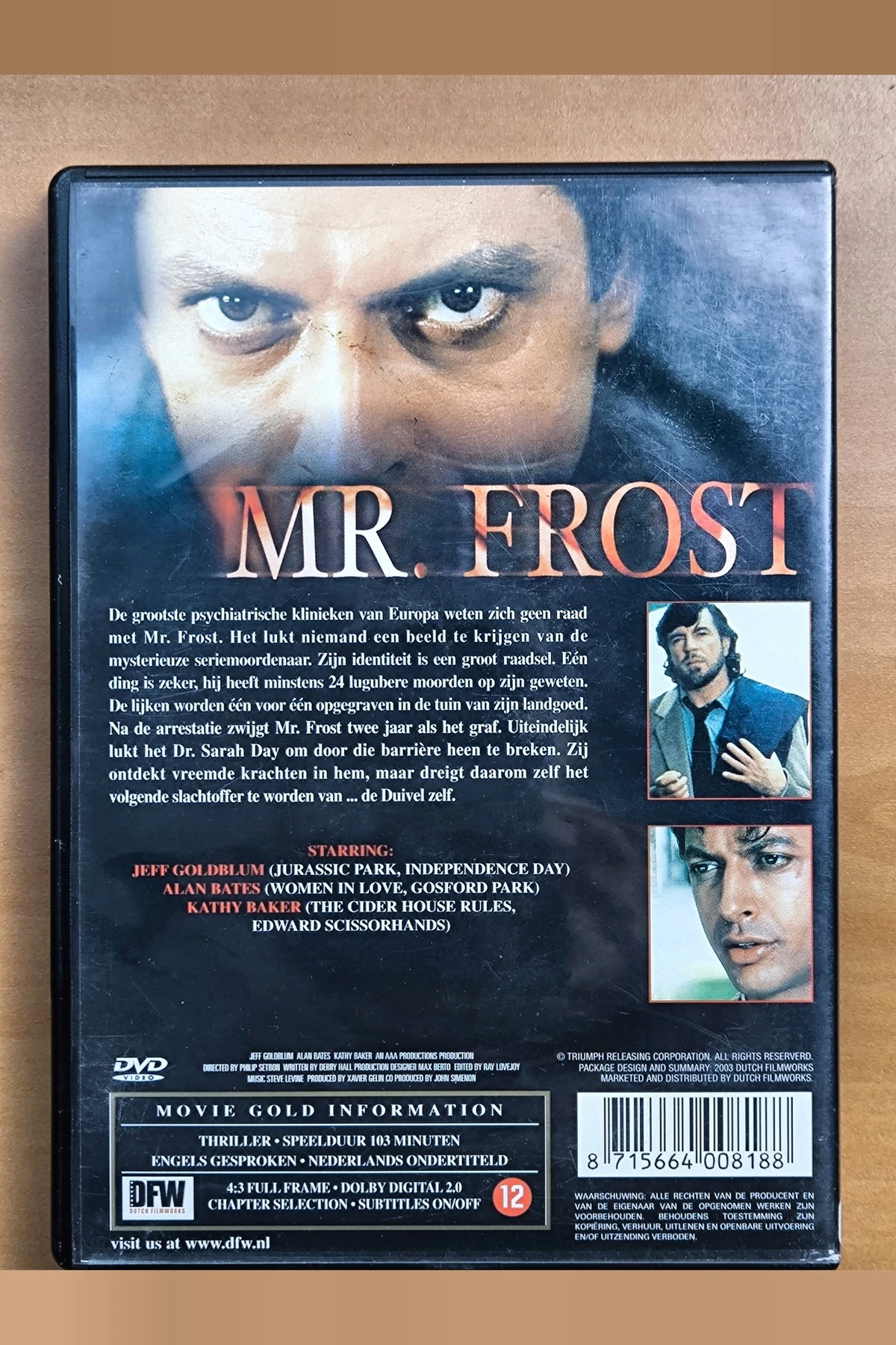 Mister Frost - Achterkant