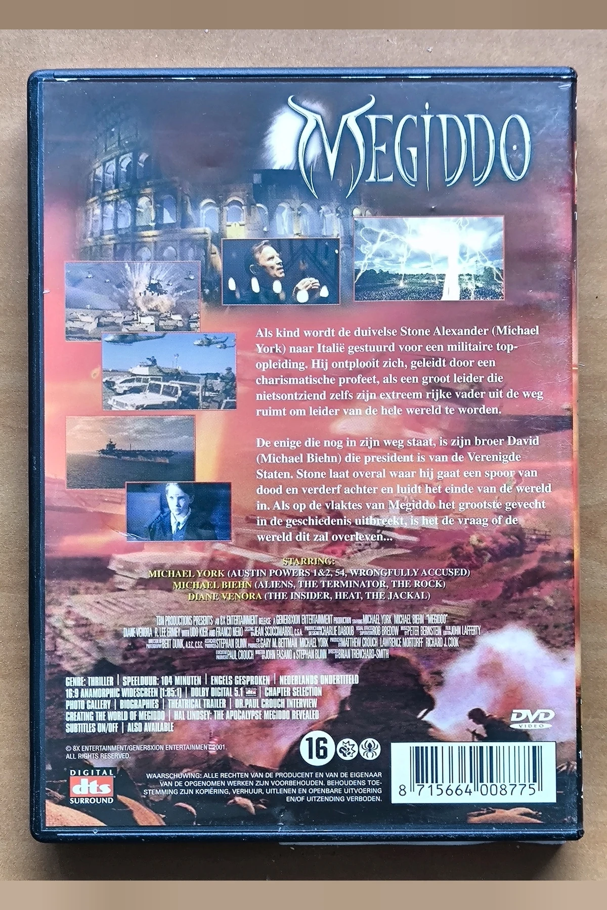 Megiddo: The Omega Code 2 - Achterkant