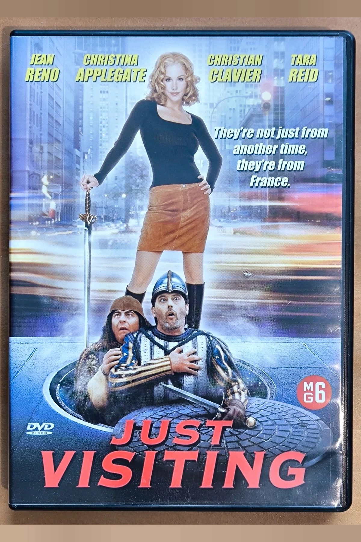 Just Visiting - Voorkant