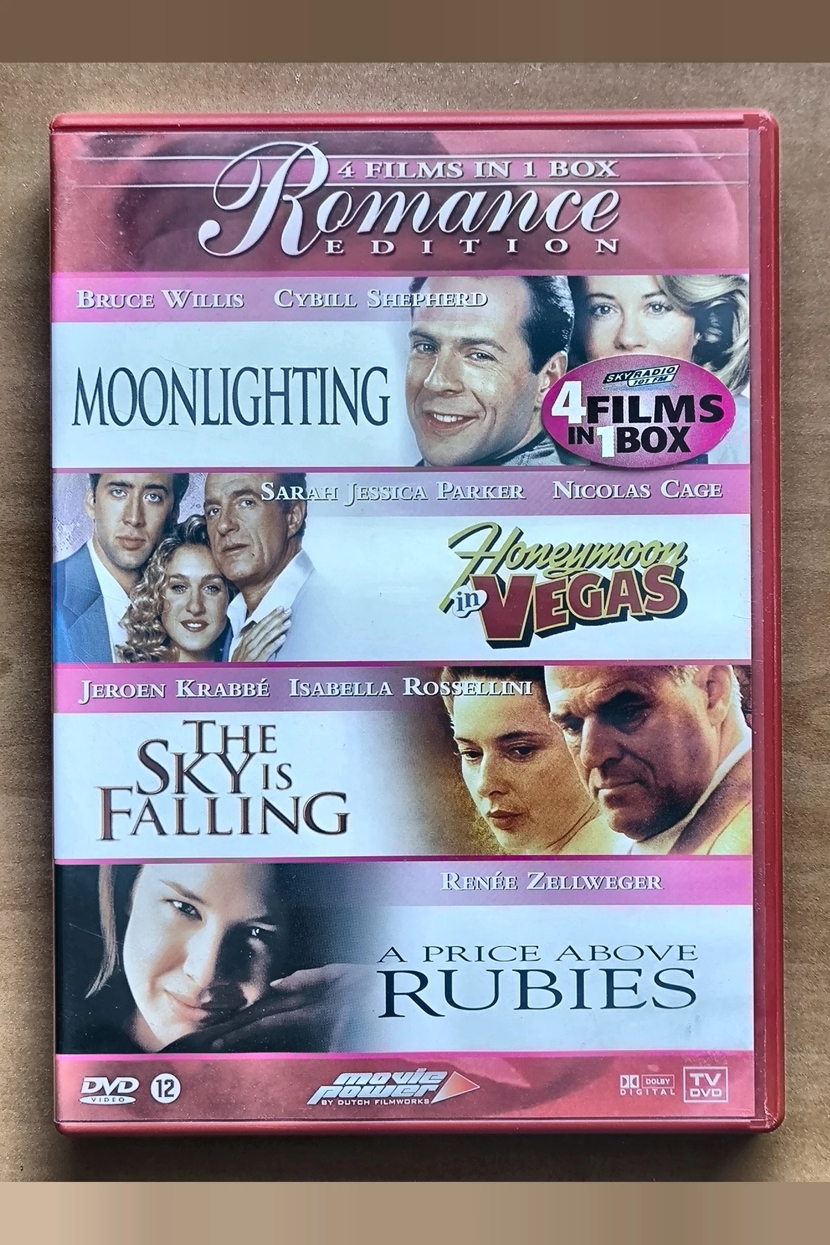 Moonlighting / Honeymoon in Vegas / The Sky Is Falling / A Price Above Rubies - Voorkant