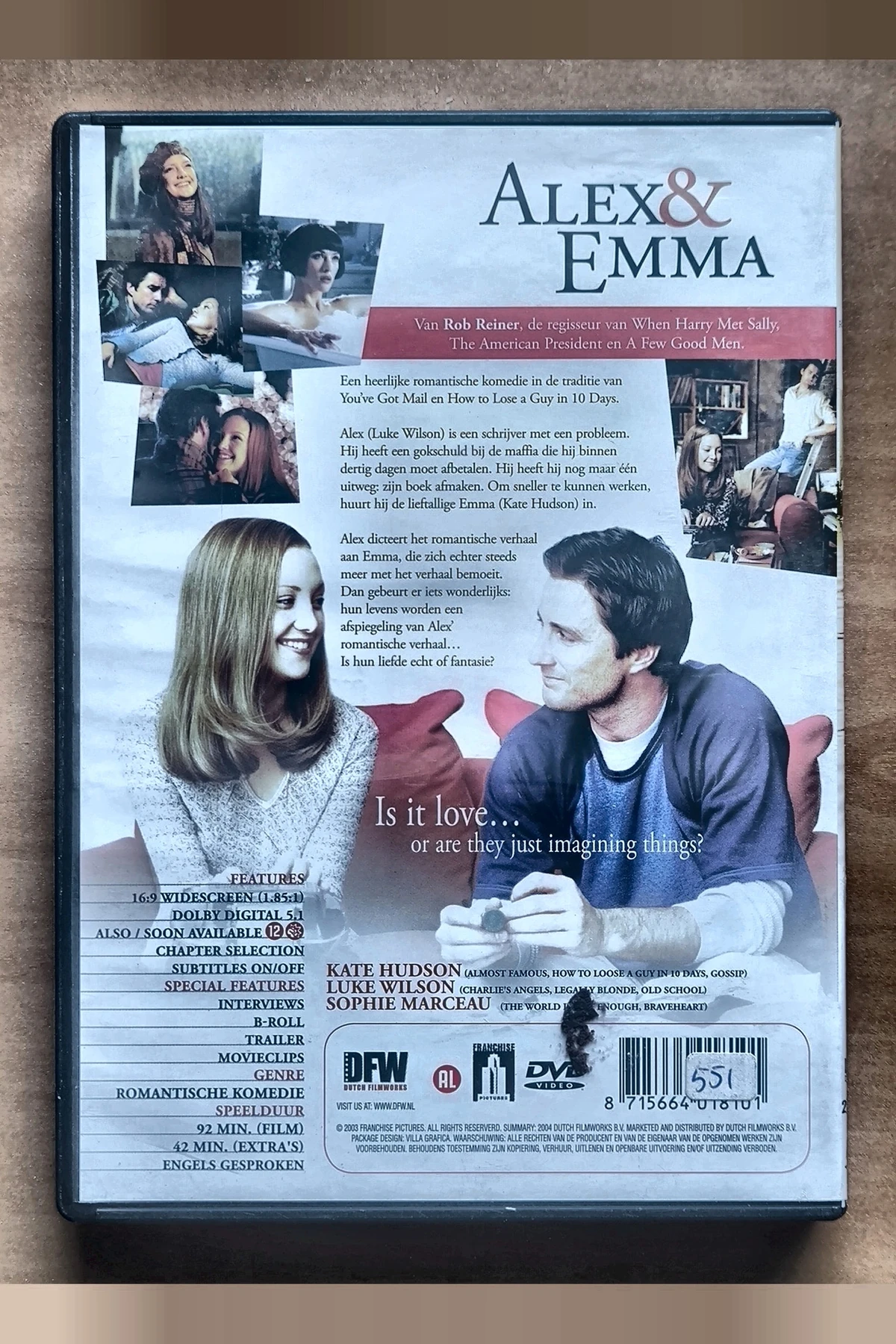 Alex & Emma - Achterkant