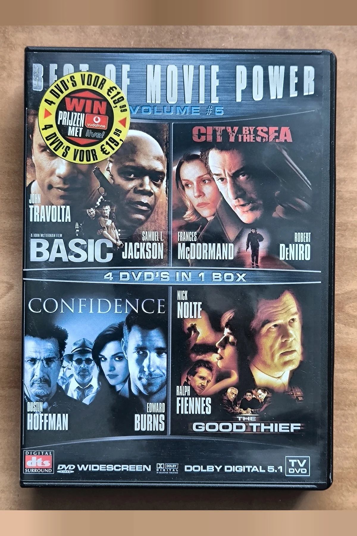 Moviebox Basic / City by the Sea / Confidence / The Good Thief - Voorkant