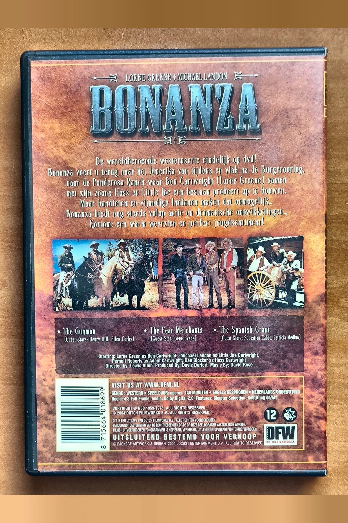 Bonanza: Special Collectors Edition - Achterkant