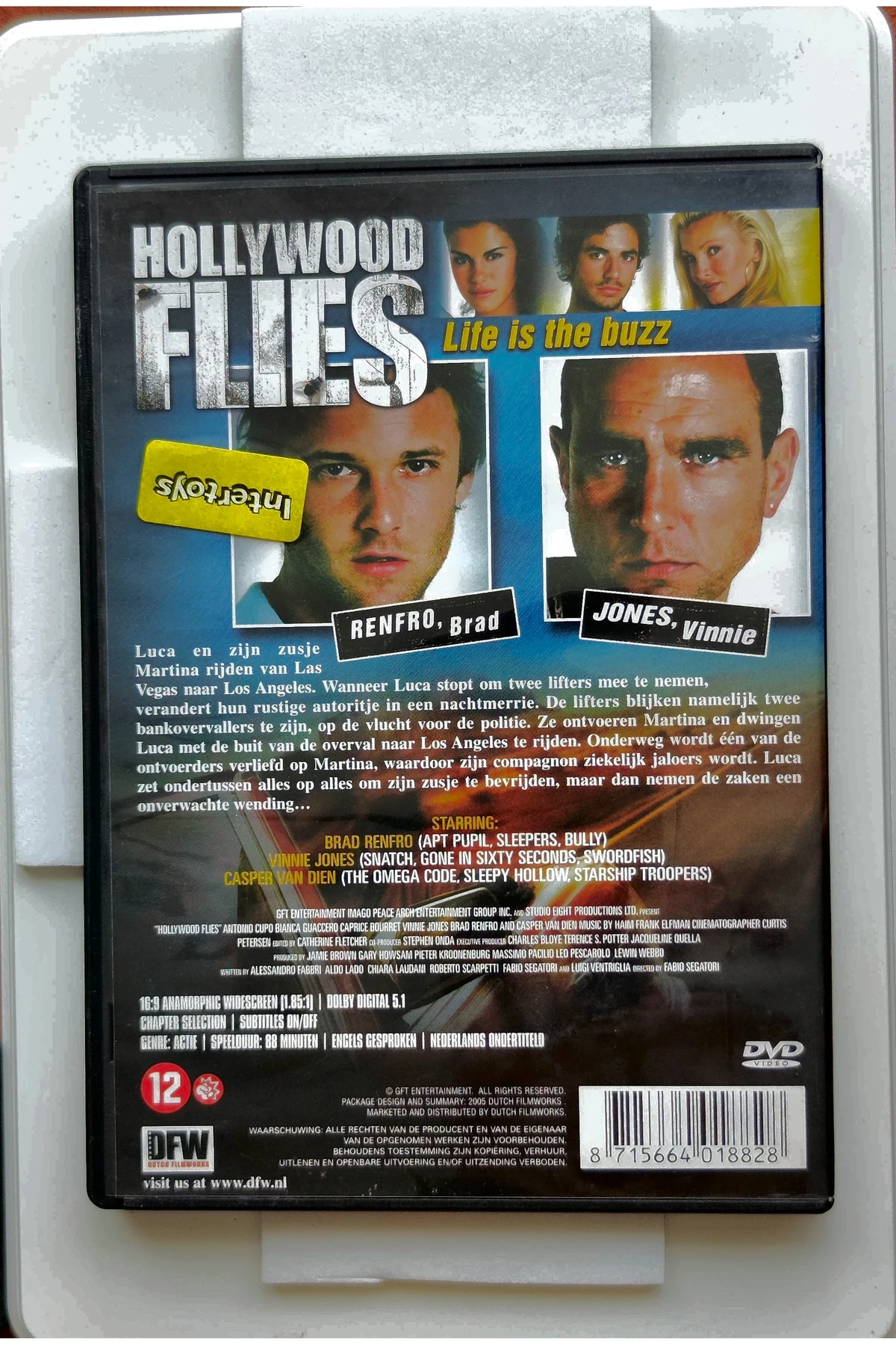 Hollywood Flies - Achterkant