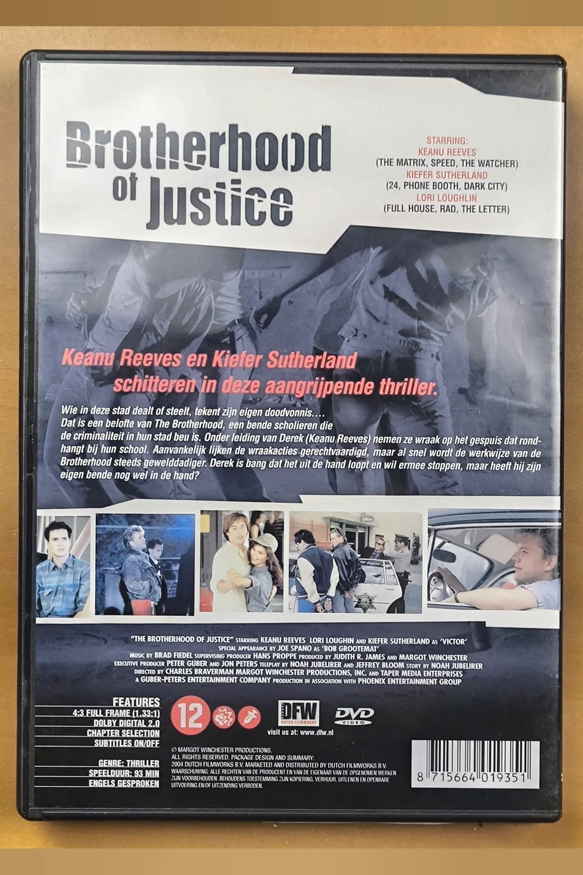 The Brotherhood of Justice - Achterkant
