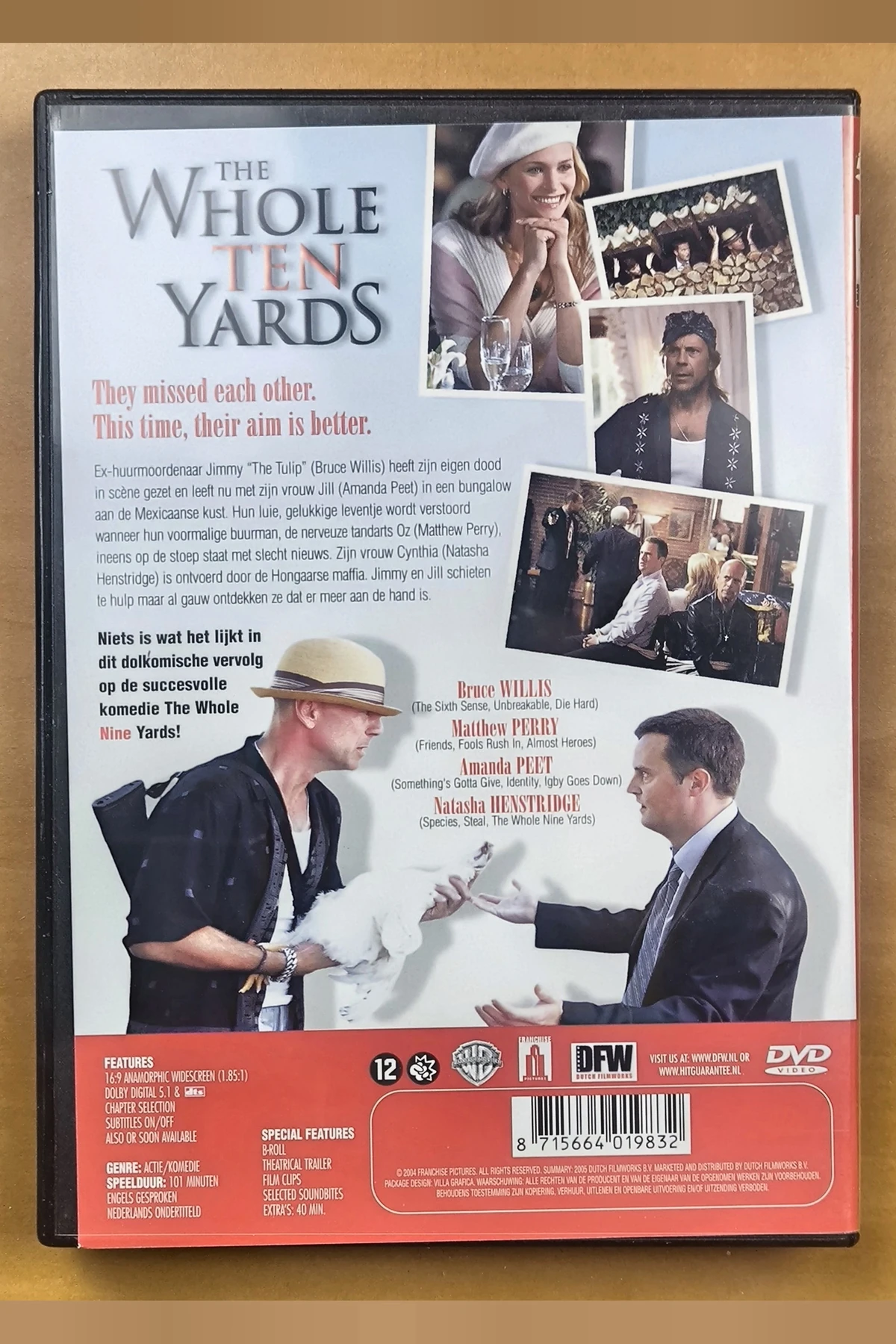The Whole Ten Yards - Achterkant