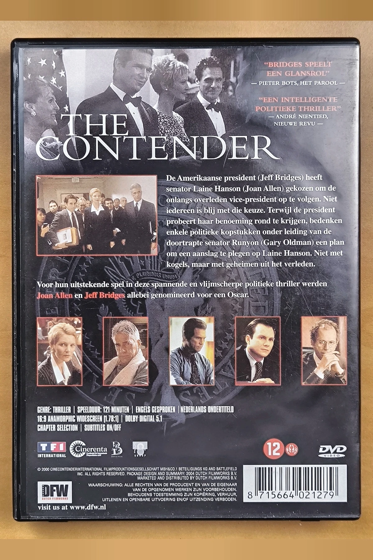 The Contender - Achterkant