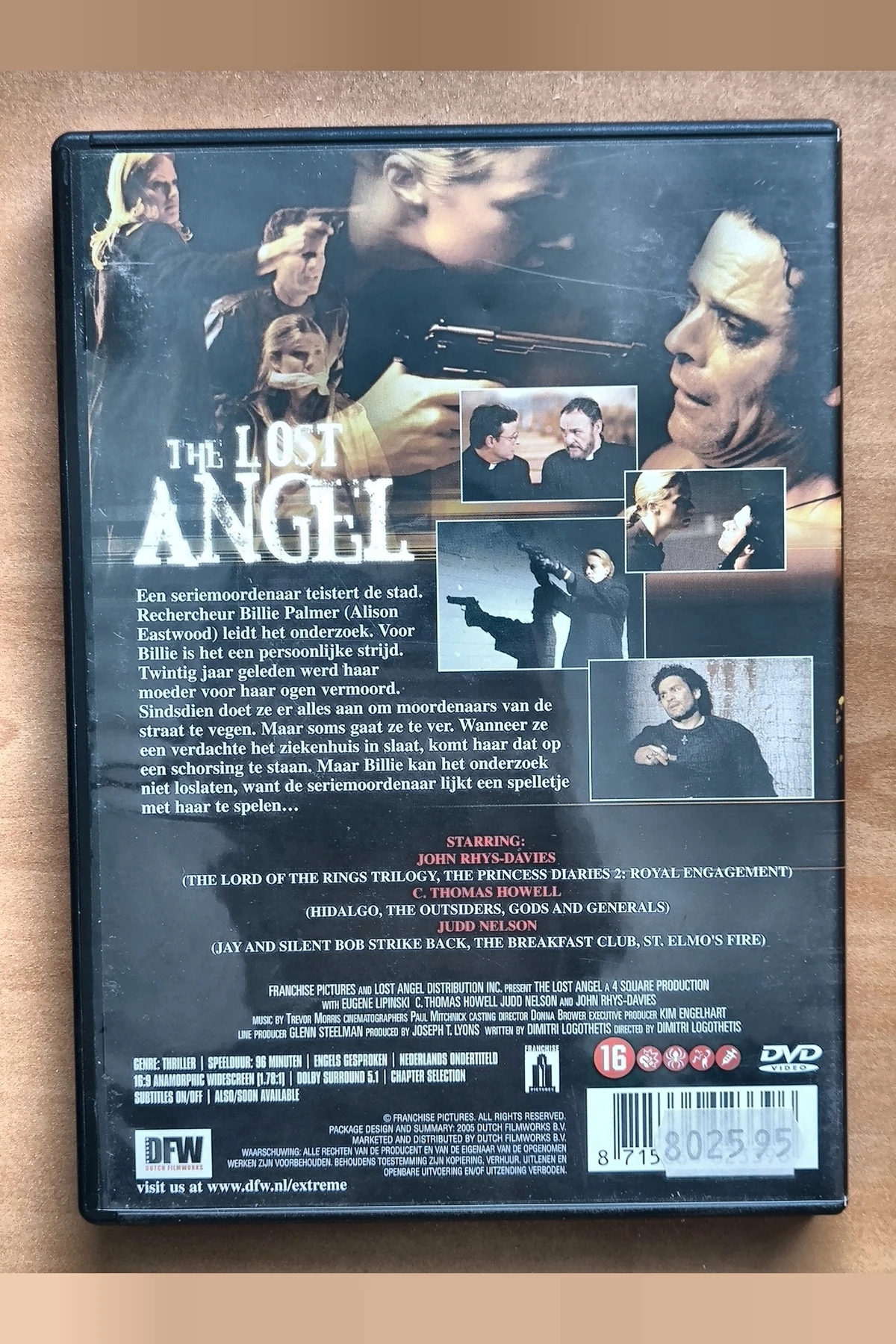 The Lost Angel - Achterkant