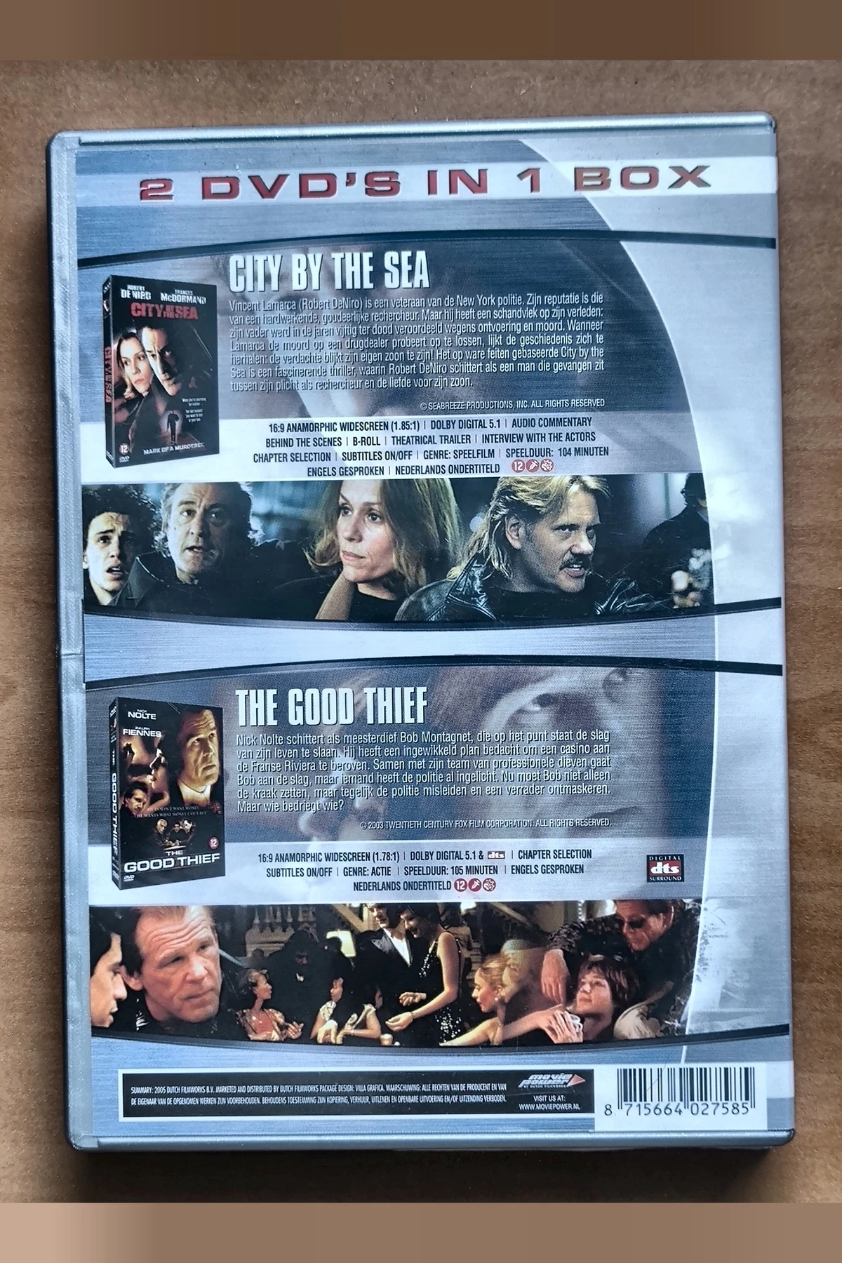 City by the Sea - Achterkant
