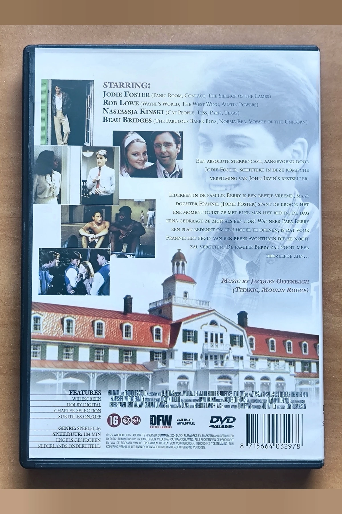 The Hotel New Hampshire - Achterkant