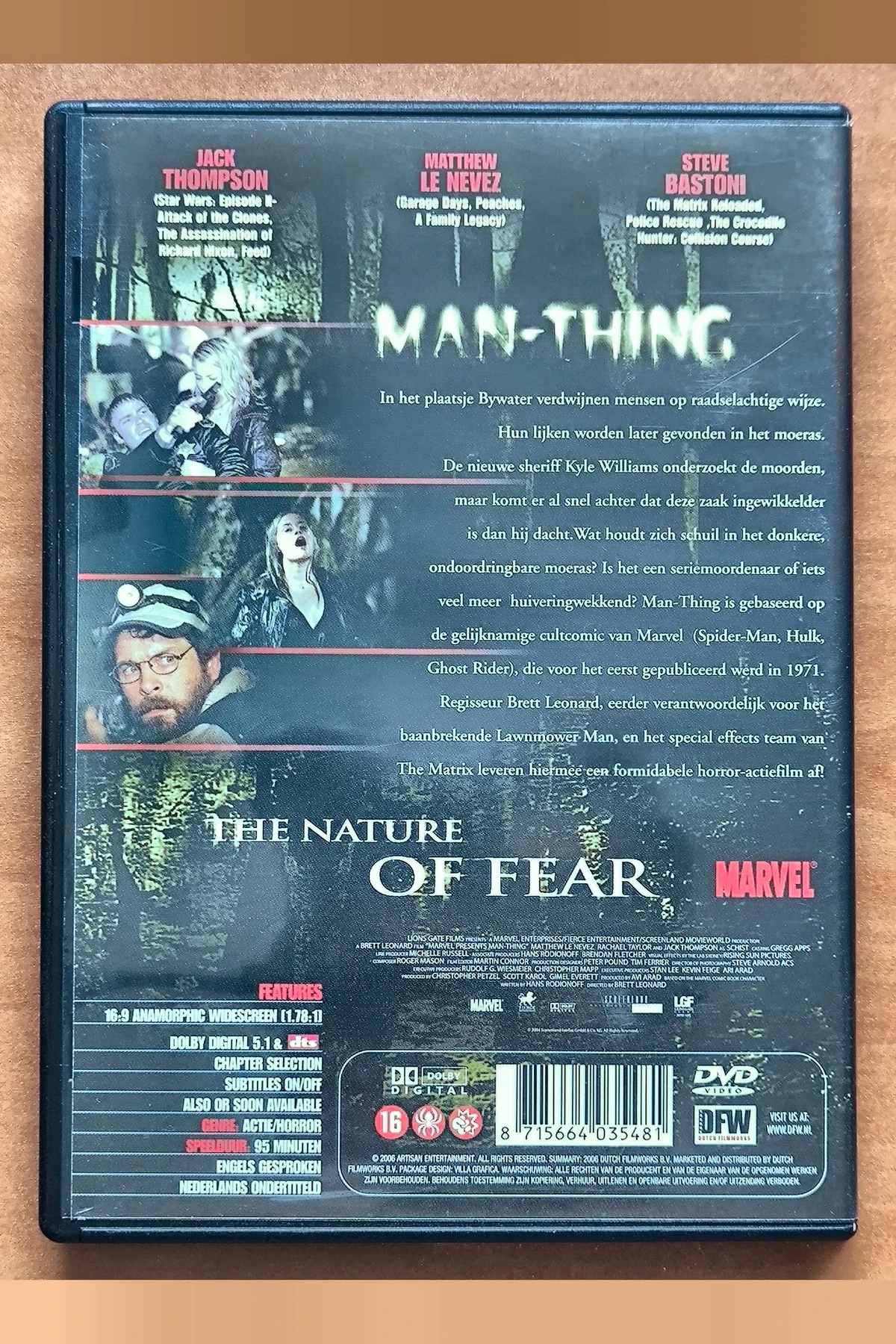 Man-Thing - Achterkant