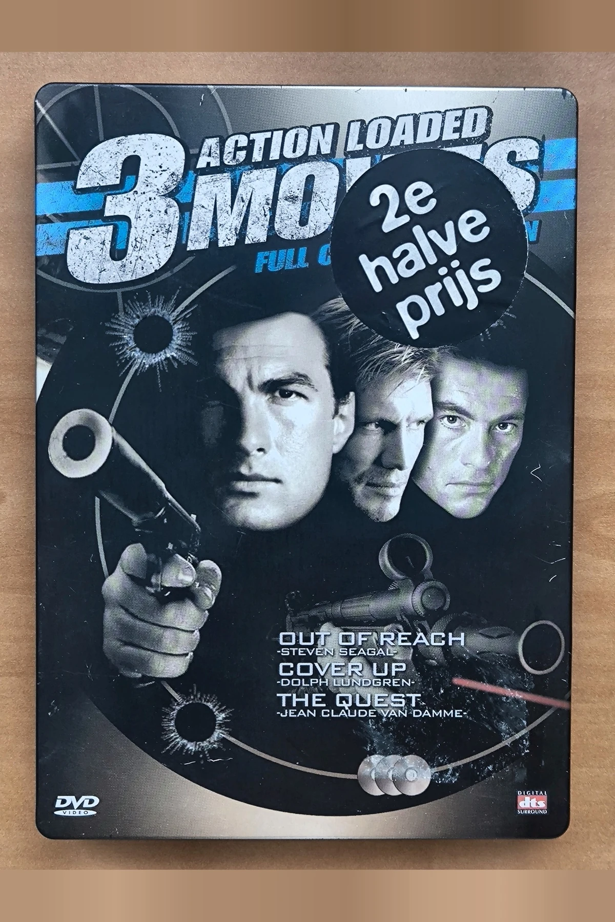 3 Action Loaded Movies - Voorkant