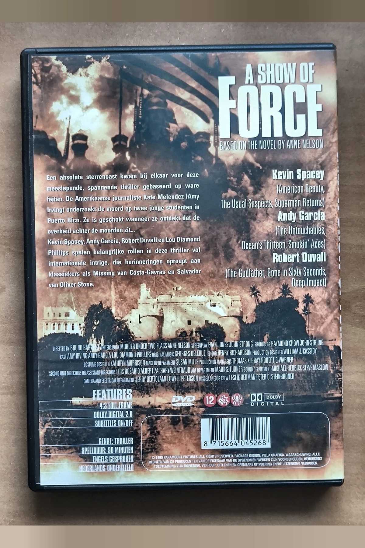 A Show of Force - Achterkant
