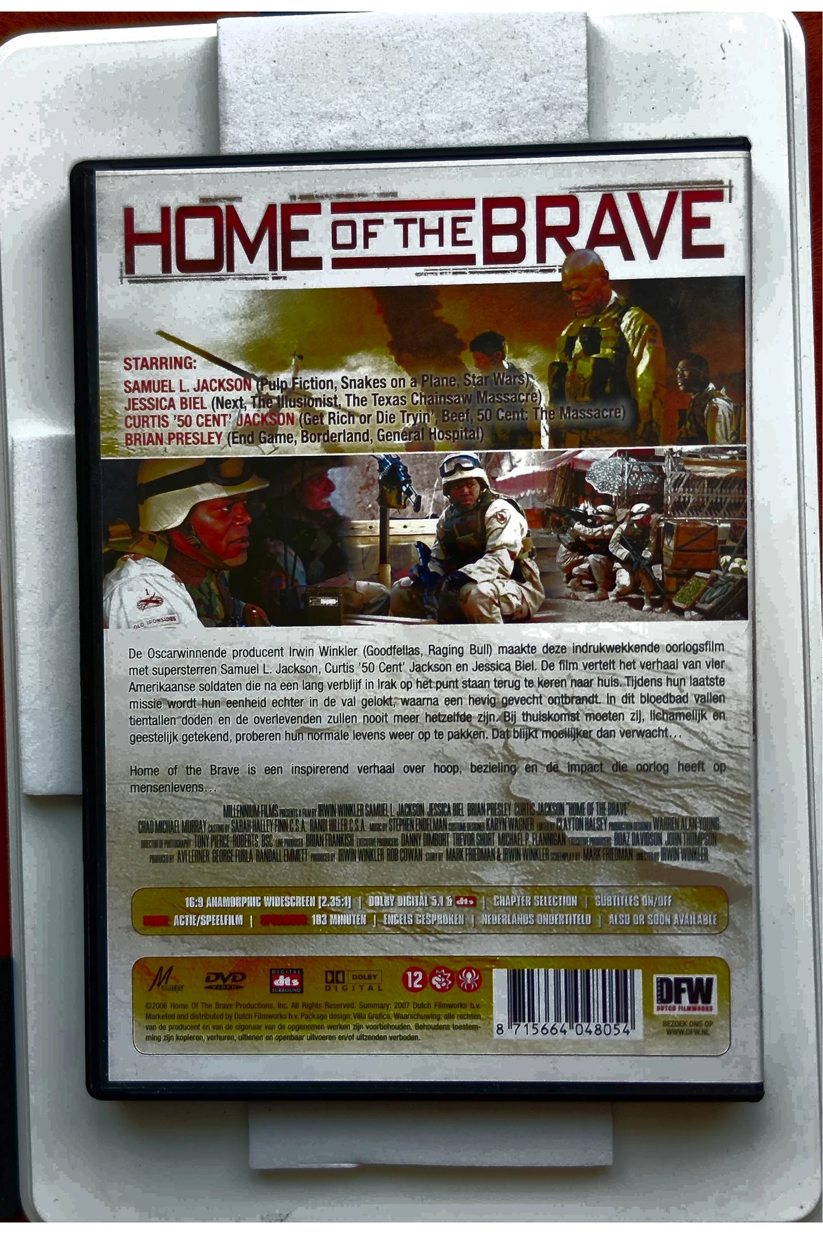 Home of the Brave - Achterkant