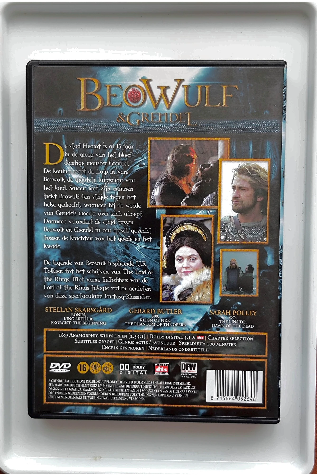 Beowulf & Grendel - Achterkant