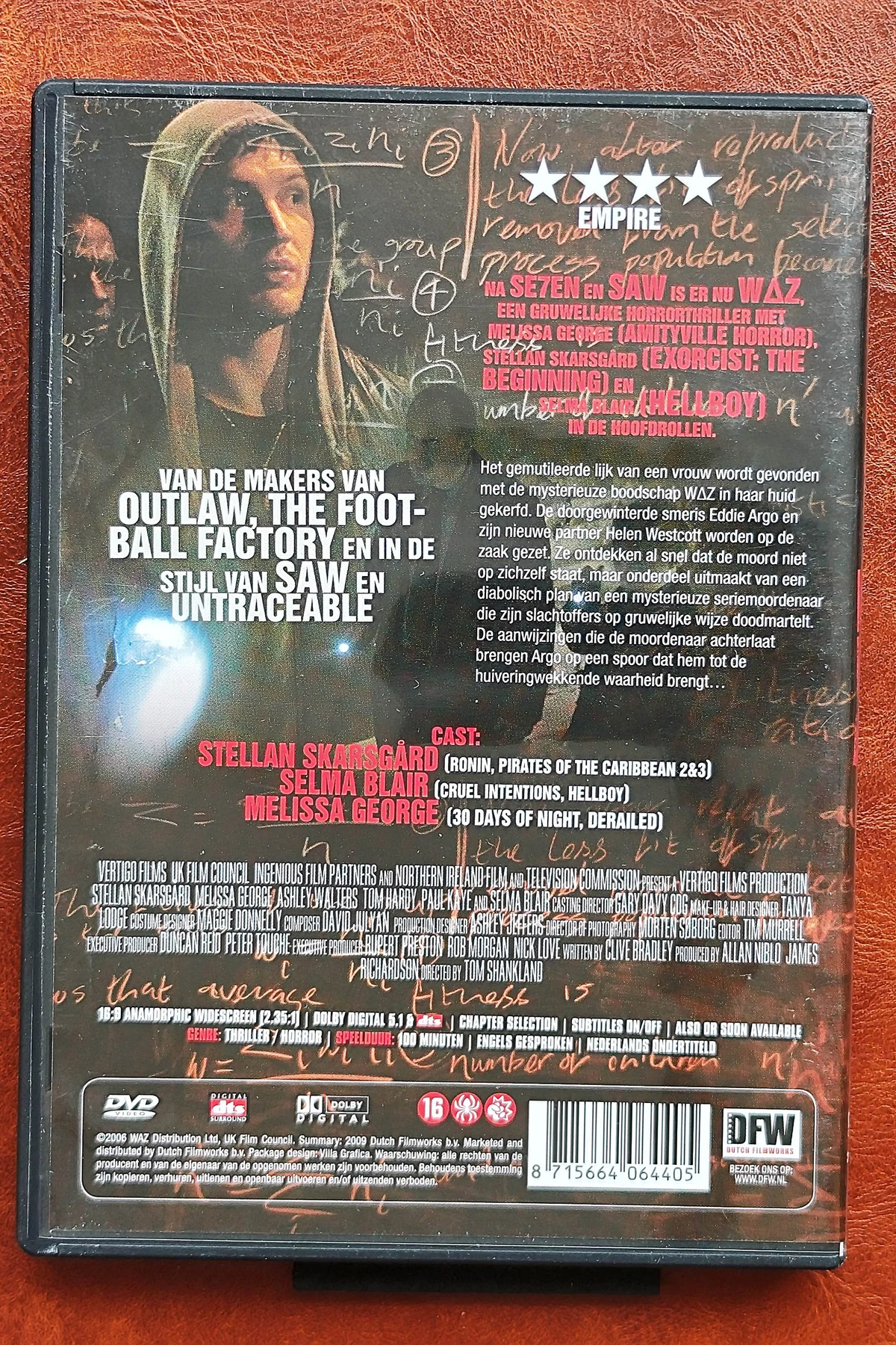 The Killing Gene - Achterkant