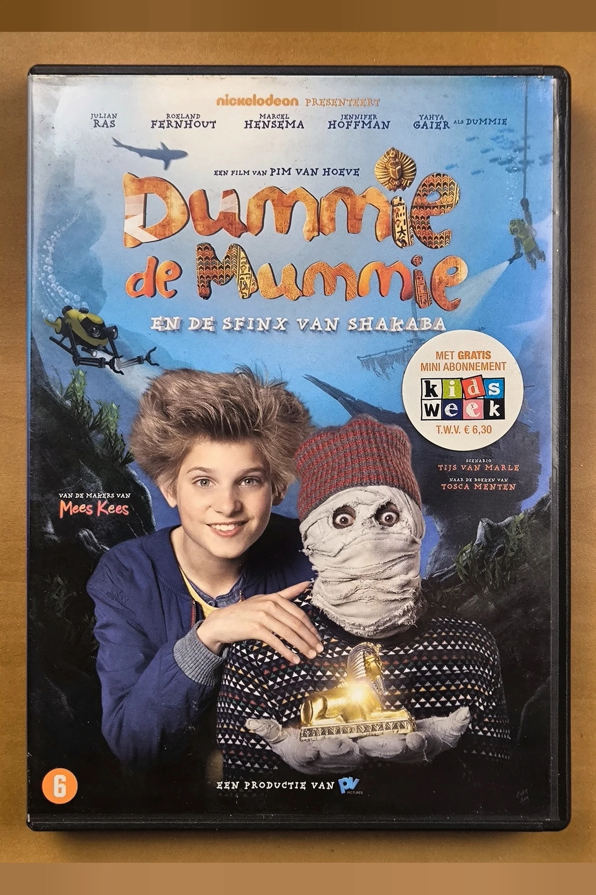 Dummie the Mummy and the Sphinx of Shakaba - Voorkant