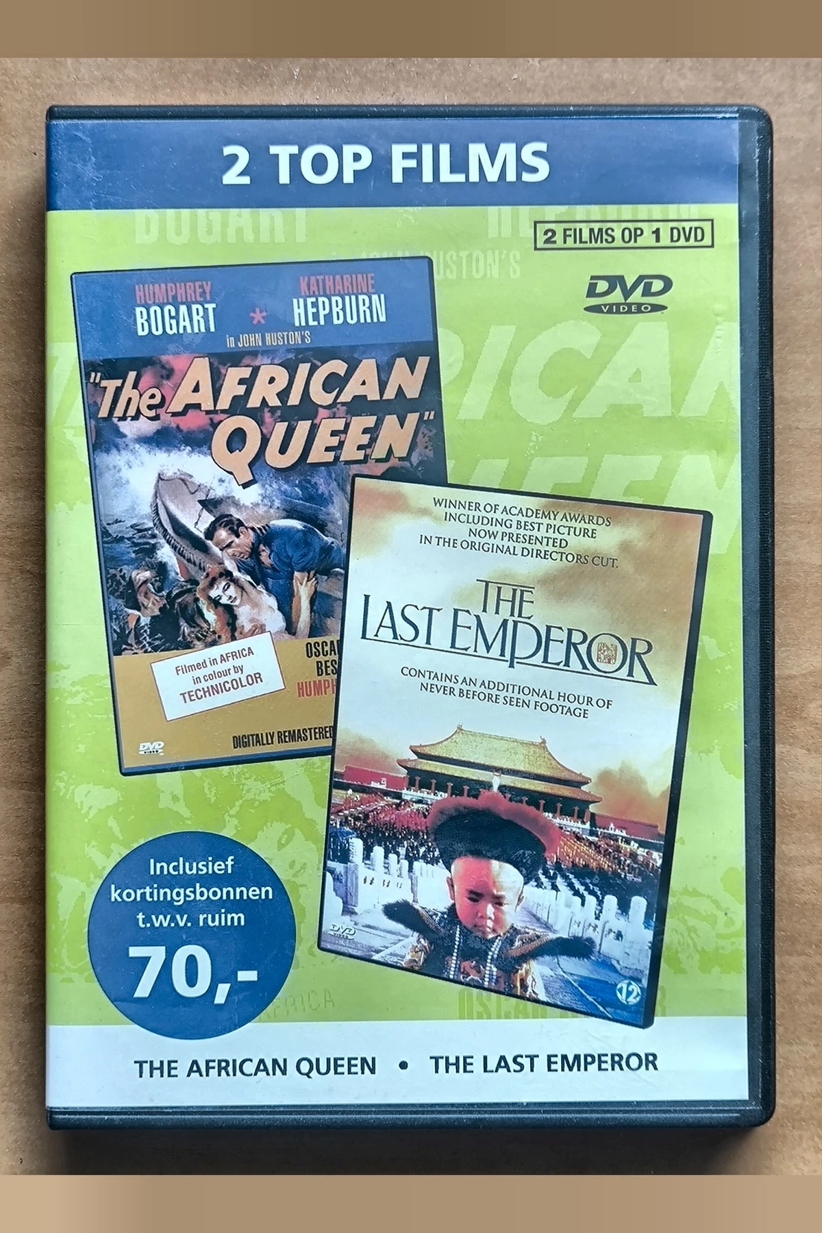 The African Queen / The Last Emperor - Voorkant