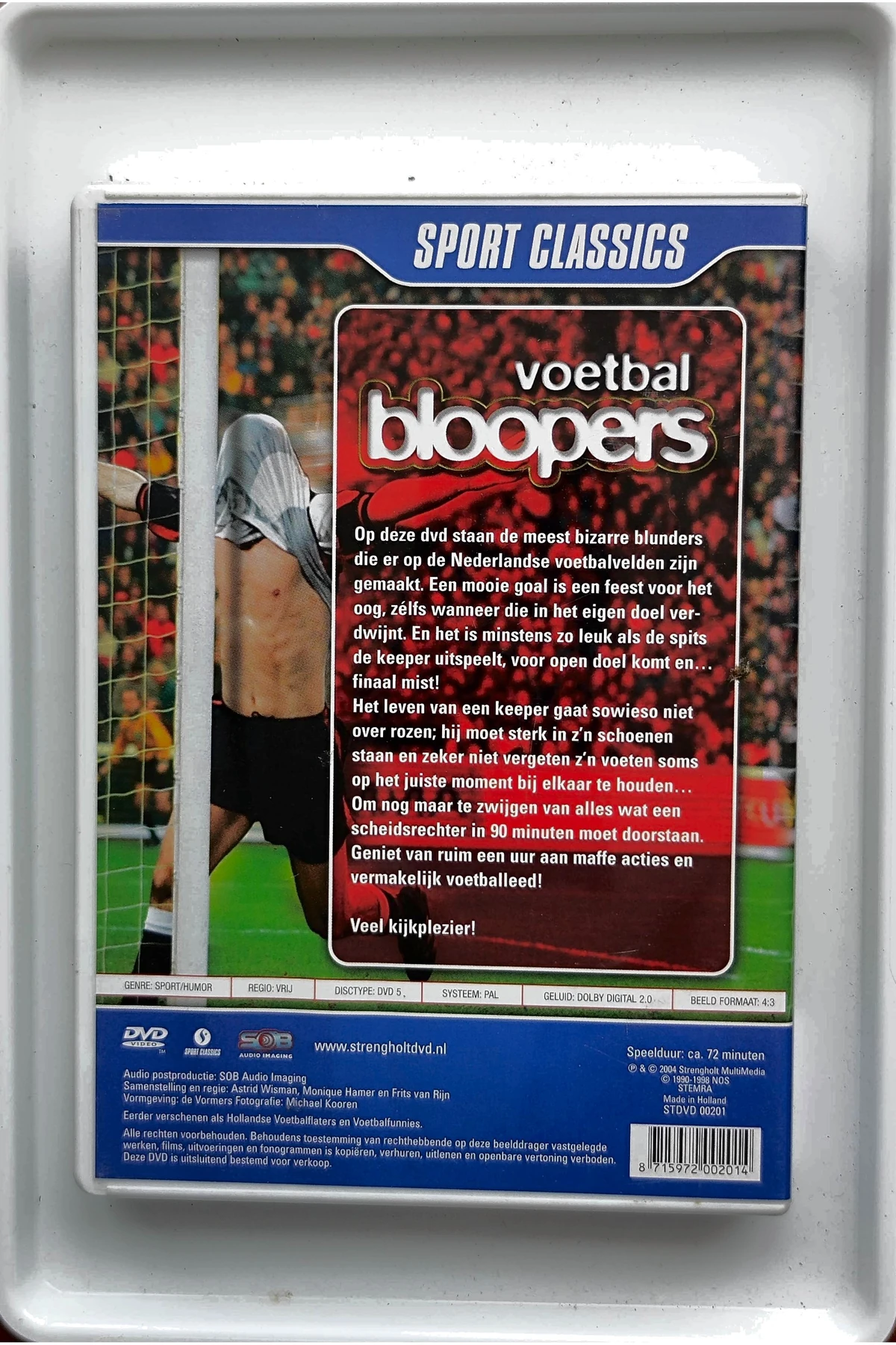 Voetbal Bloopers - Achterkant