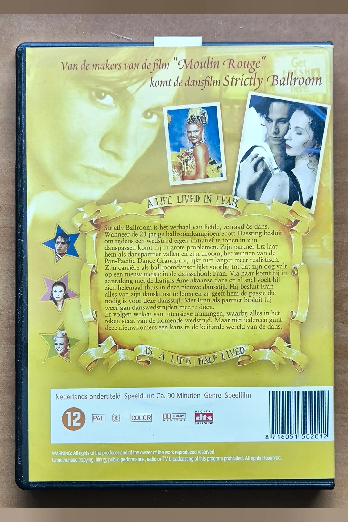 Strictly Ballroom - Achterkant