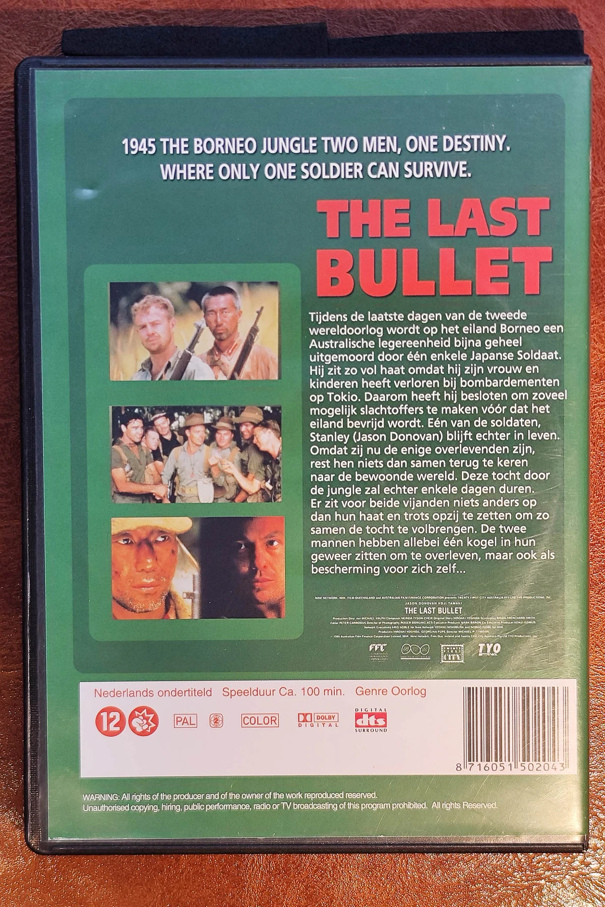 The Last Bullet - Achterkant