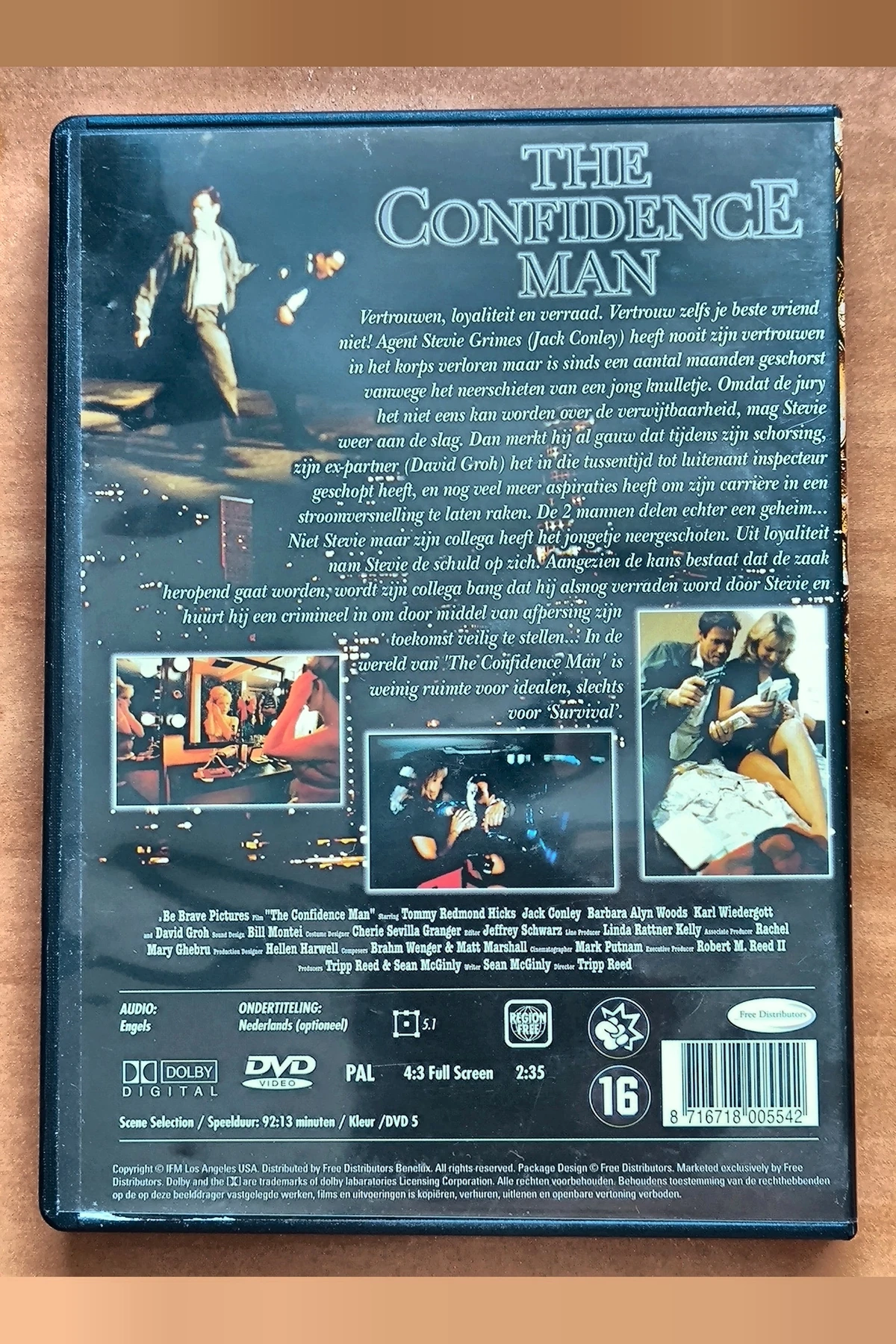 The Confidence Man - Achterkant