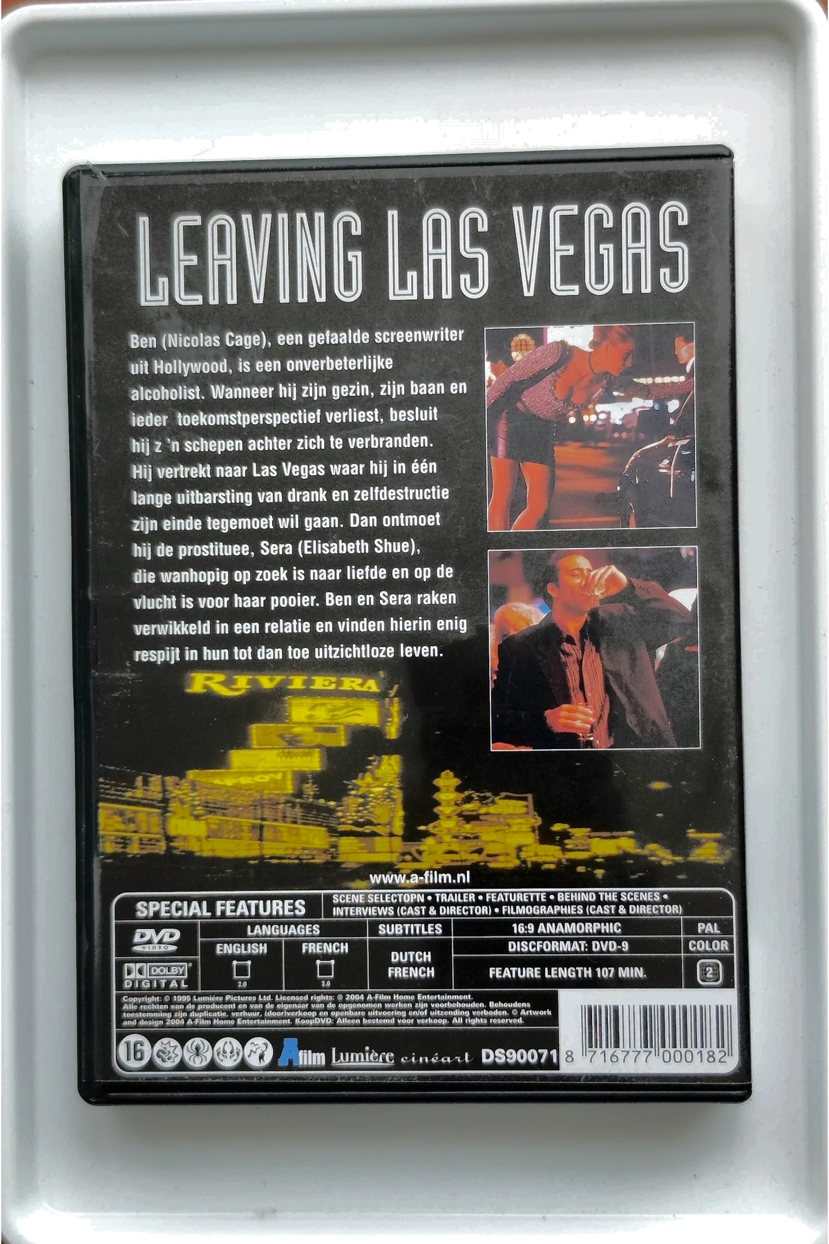 Leaving Las Vegas - Achterkant