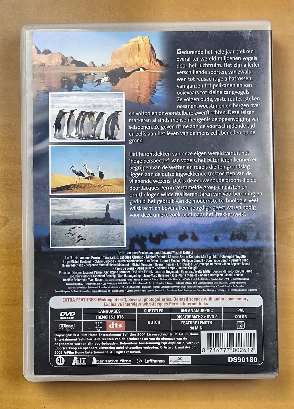 Winged Migration - Achterkant