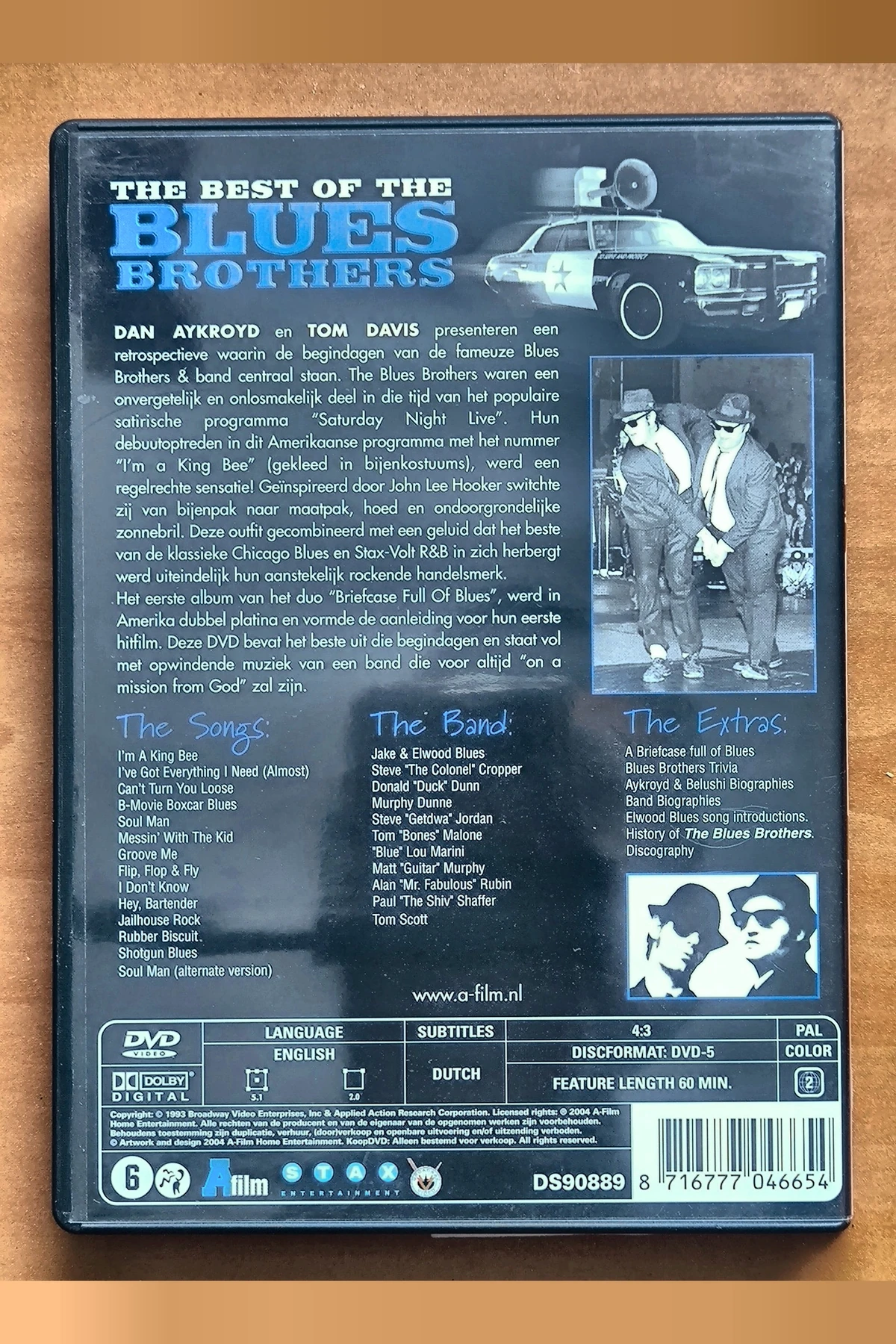 The Best of the Blues Brothers - Achterkant