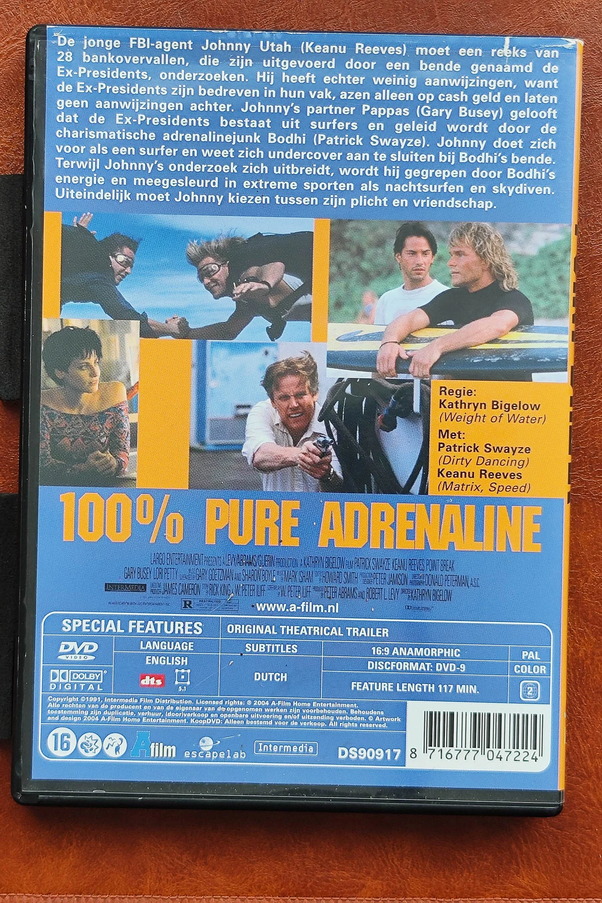 Point Break - Achterkant