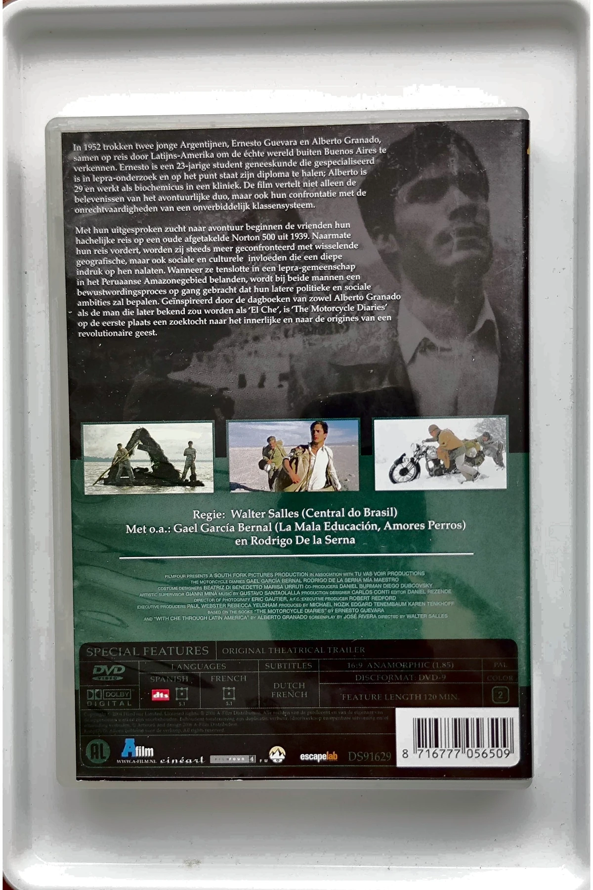 The Motorcycle Diaries - Achterkant