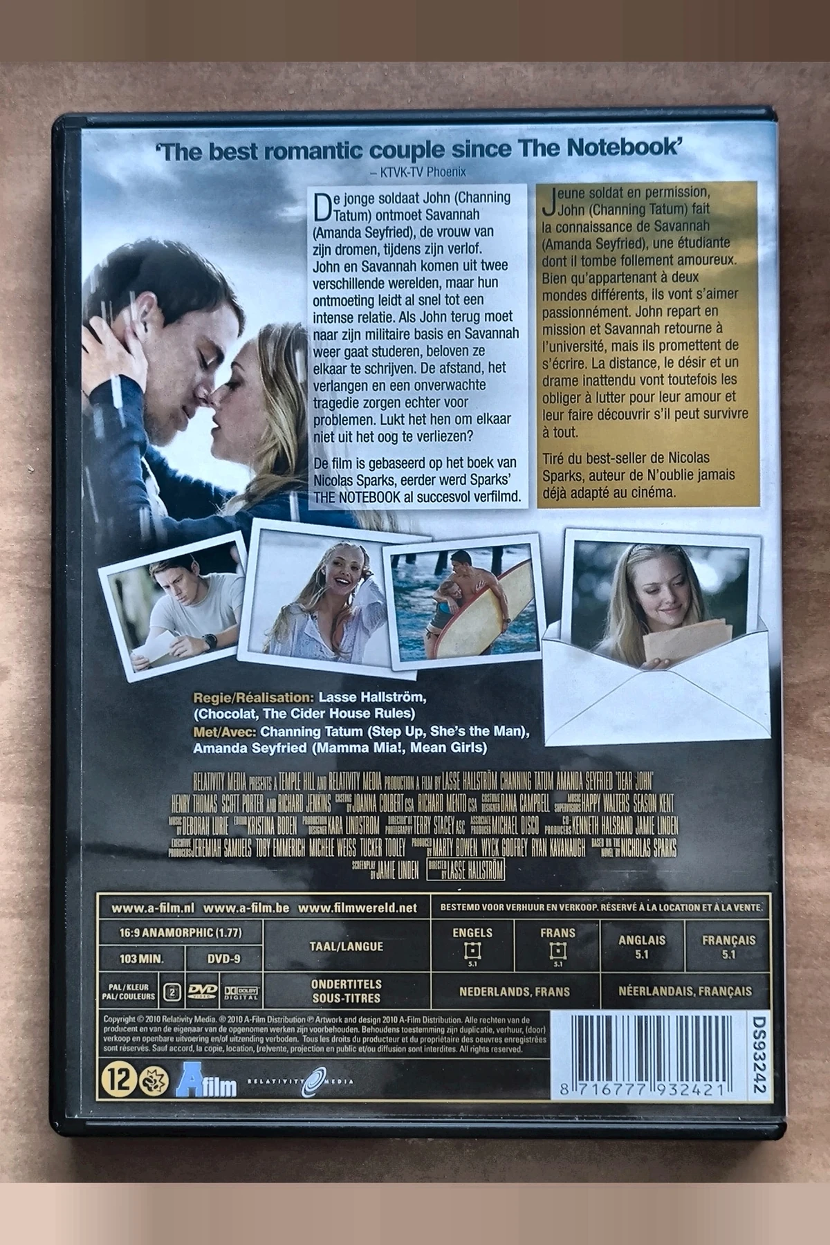 Dear John - Achterkant