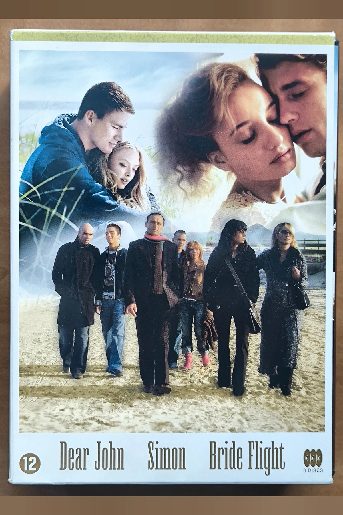 Dear John Simon Bride Flight 3dvd Pack - Voorkant