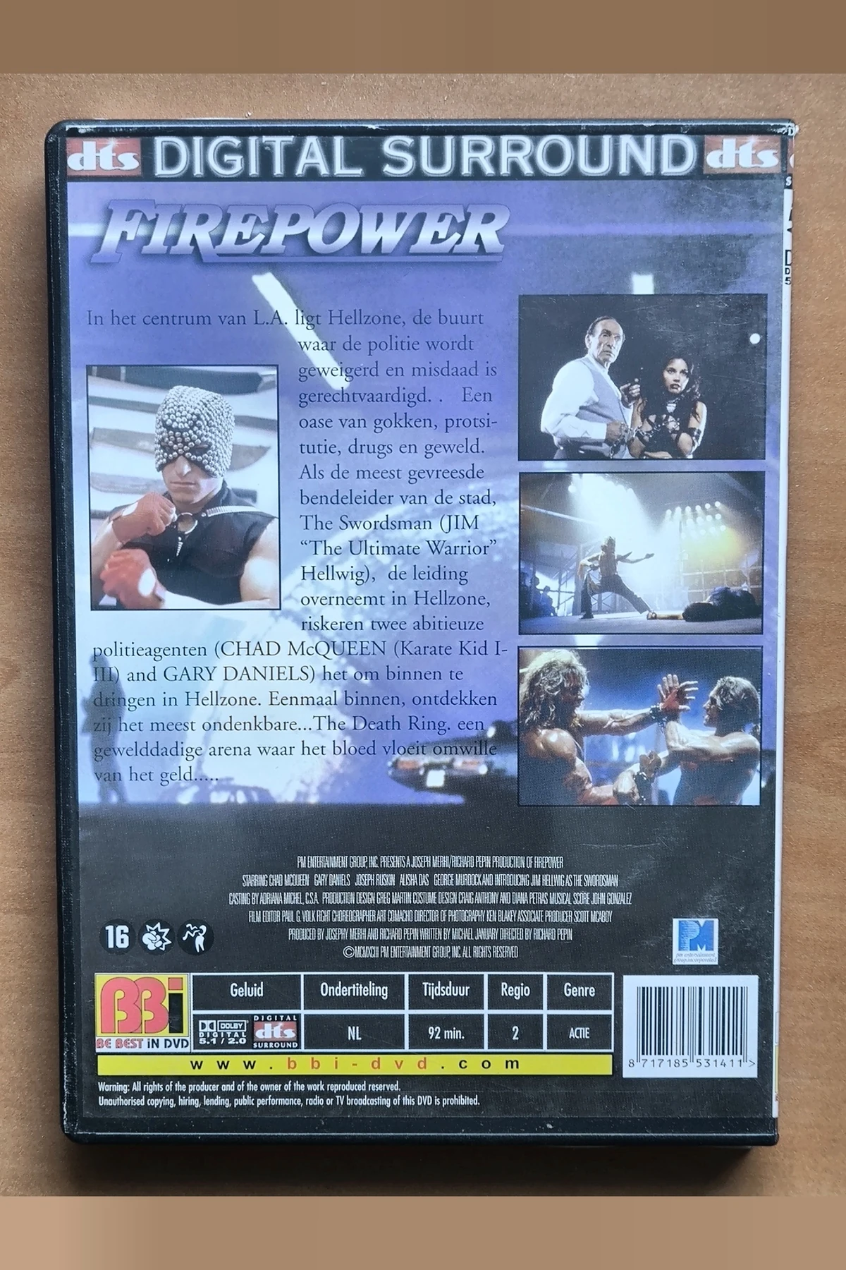 Firepower - Achterkant