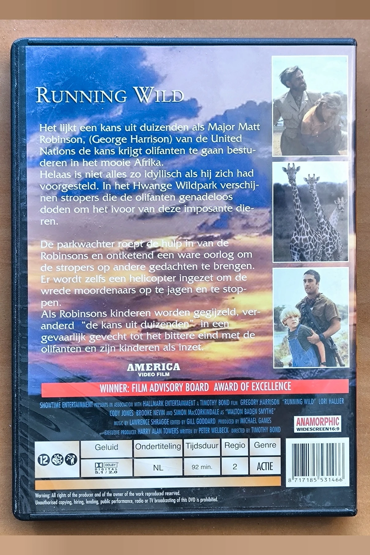 Running Wild - Achterkant