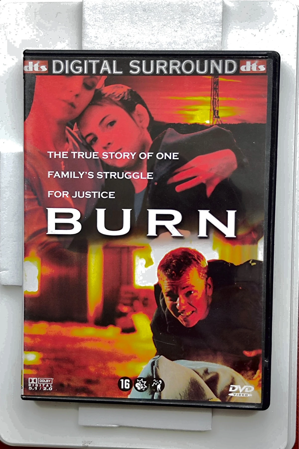 Burn: The Robert Wraight Story - Voorkant