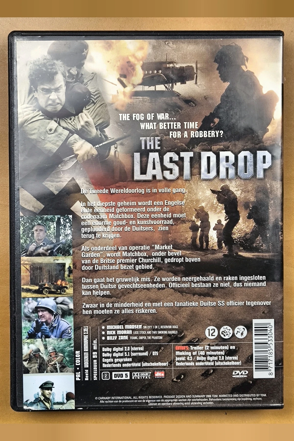 The Last Drop - Achterkant