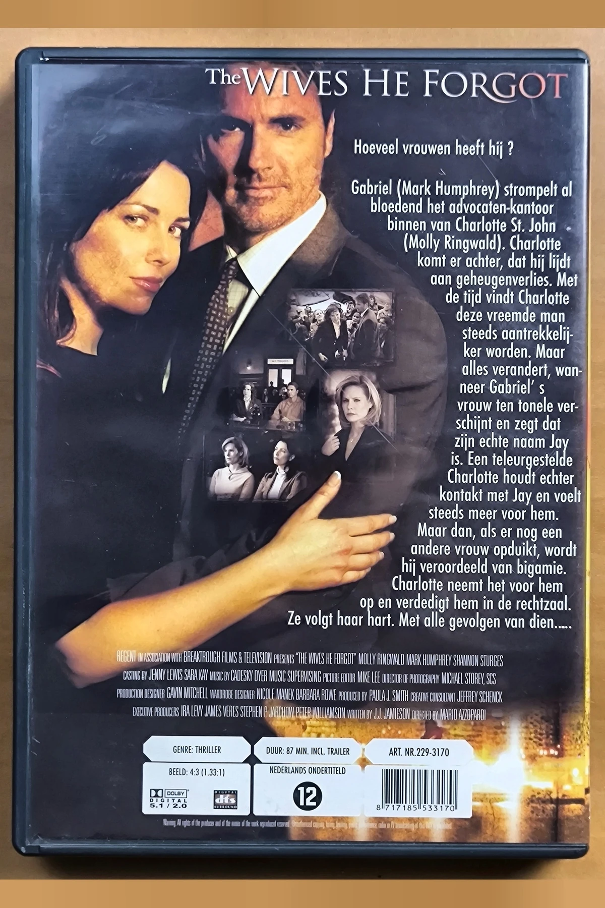 The Wives He Forgot - Achterkant