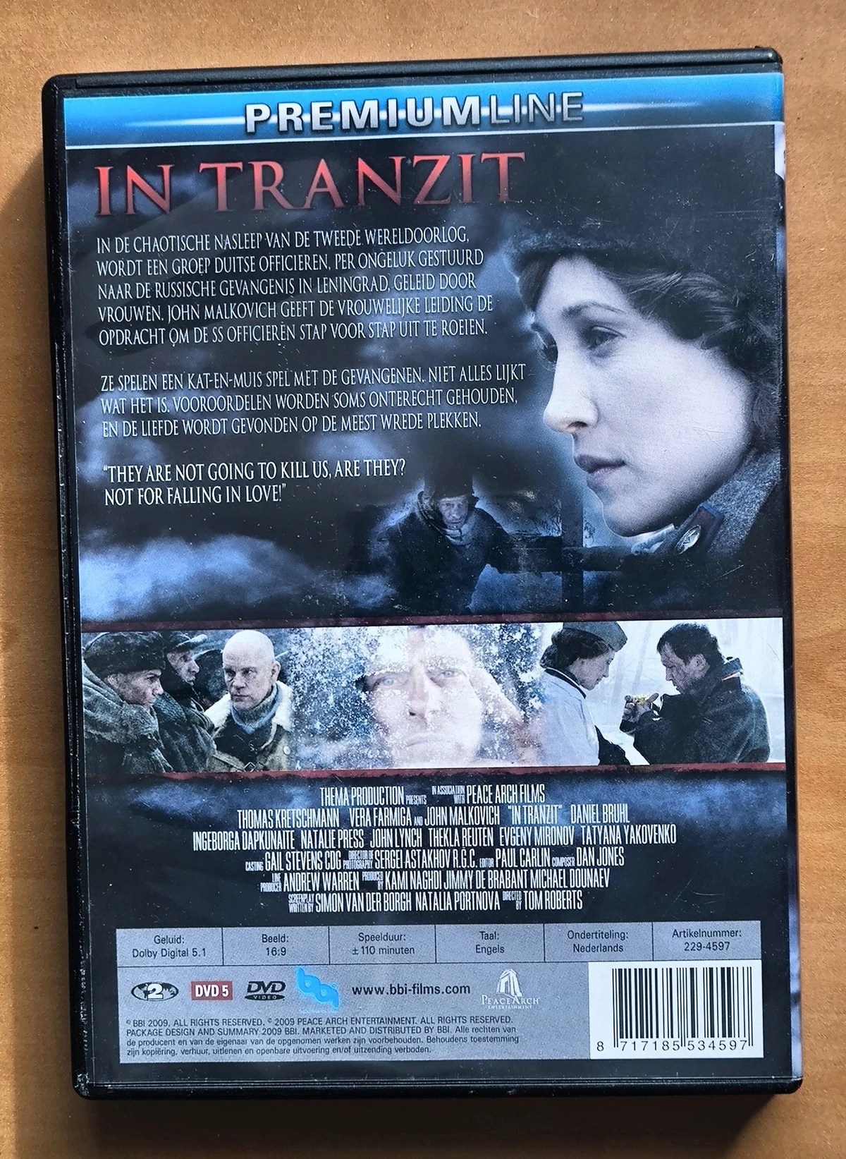 In Tranzit - Achterkant