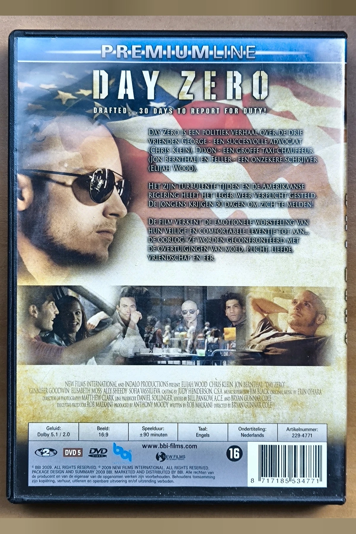 Day Zero - Achterkant