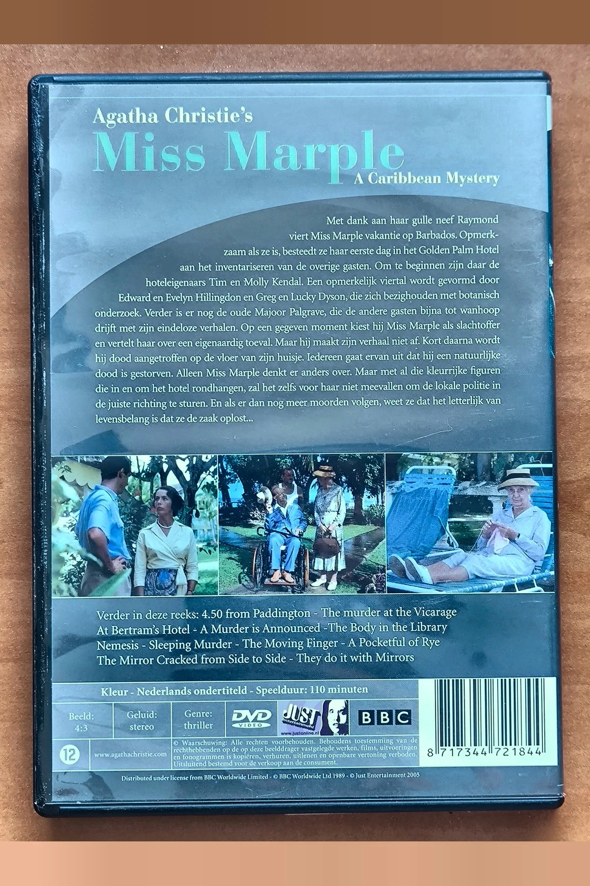 Agatha Christie's Miss Marple: A Caribbean Mystery / The Mirror Cracked from Side to Side - Achterkant