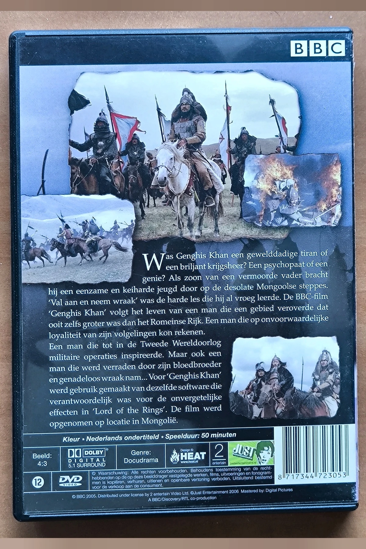 Genghis Khan - Achterkant