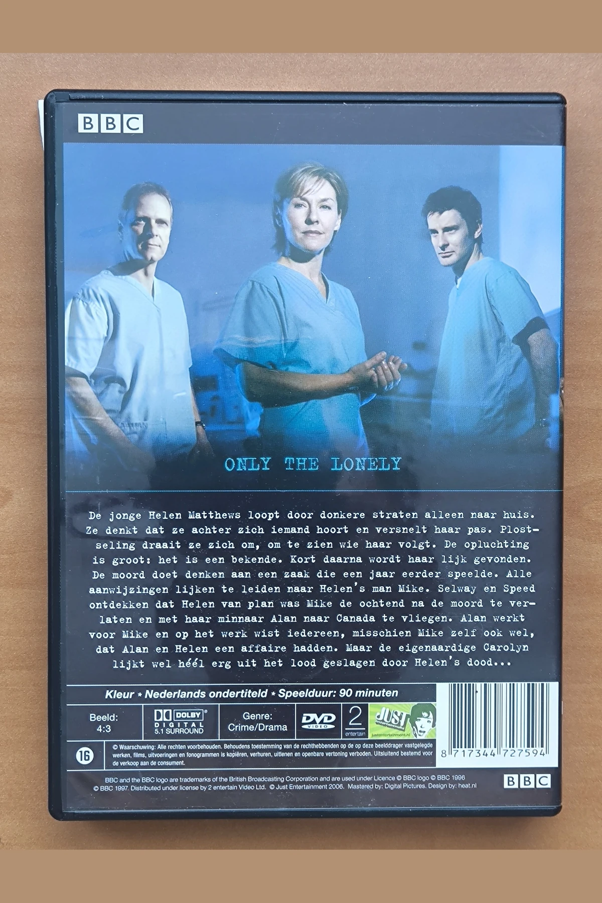 Silent Witness: Only the Lonely - Achterkant