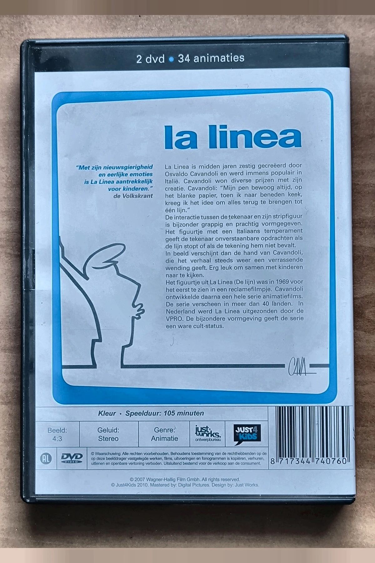 La Linea: Season 1 - Achterkant