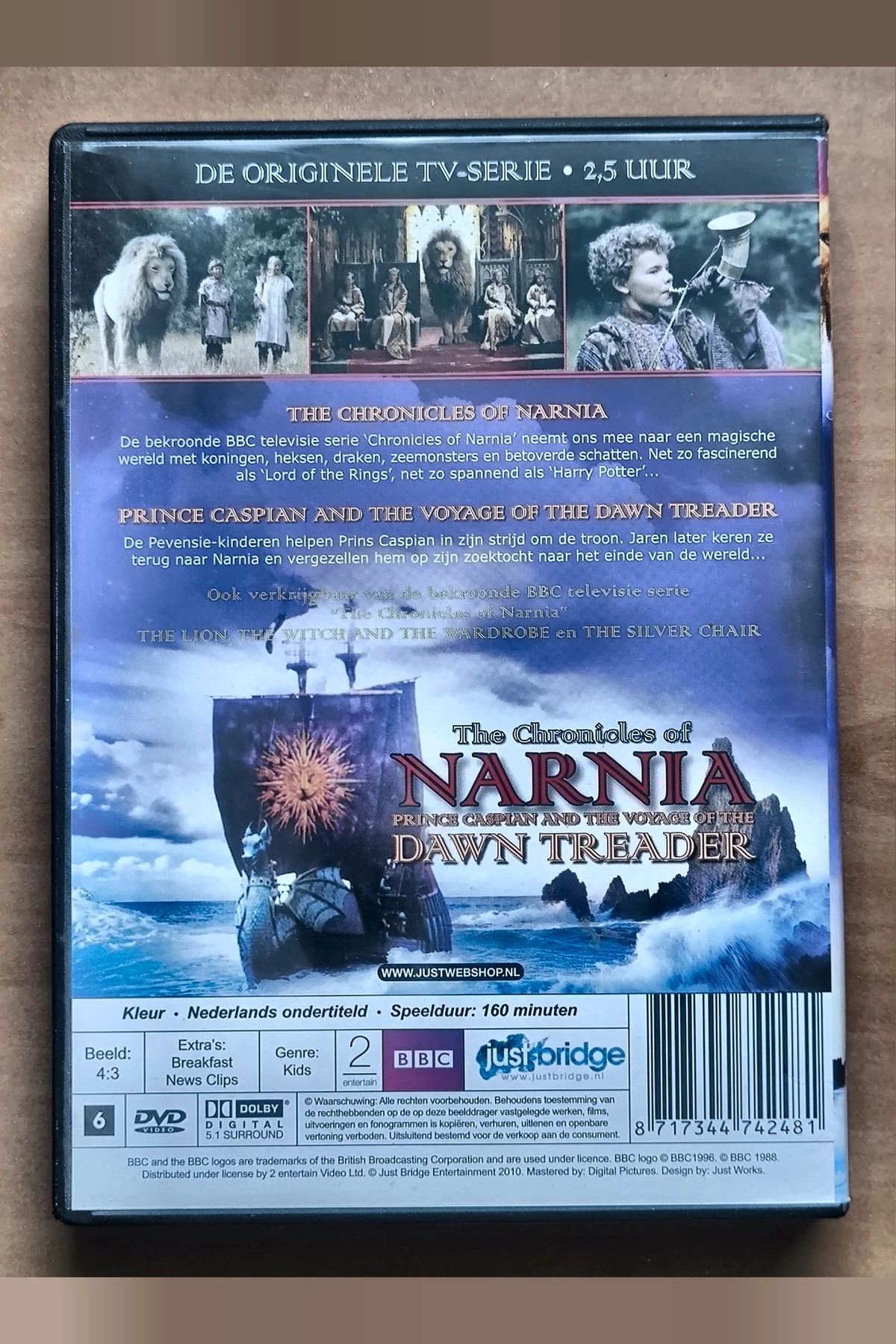 Prince Caspian And The Voyage Of The Dawn Treader - Achterkant