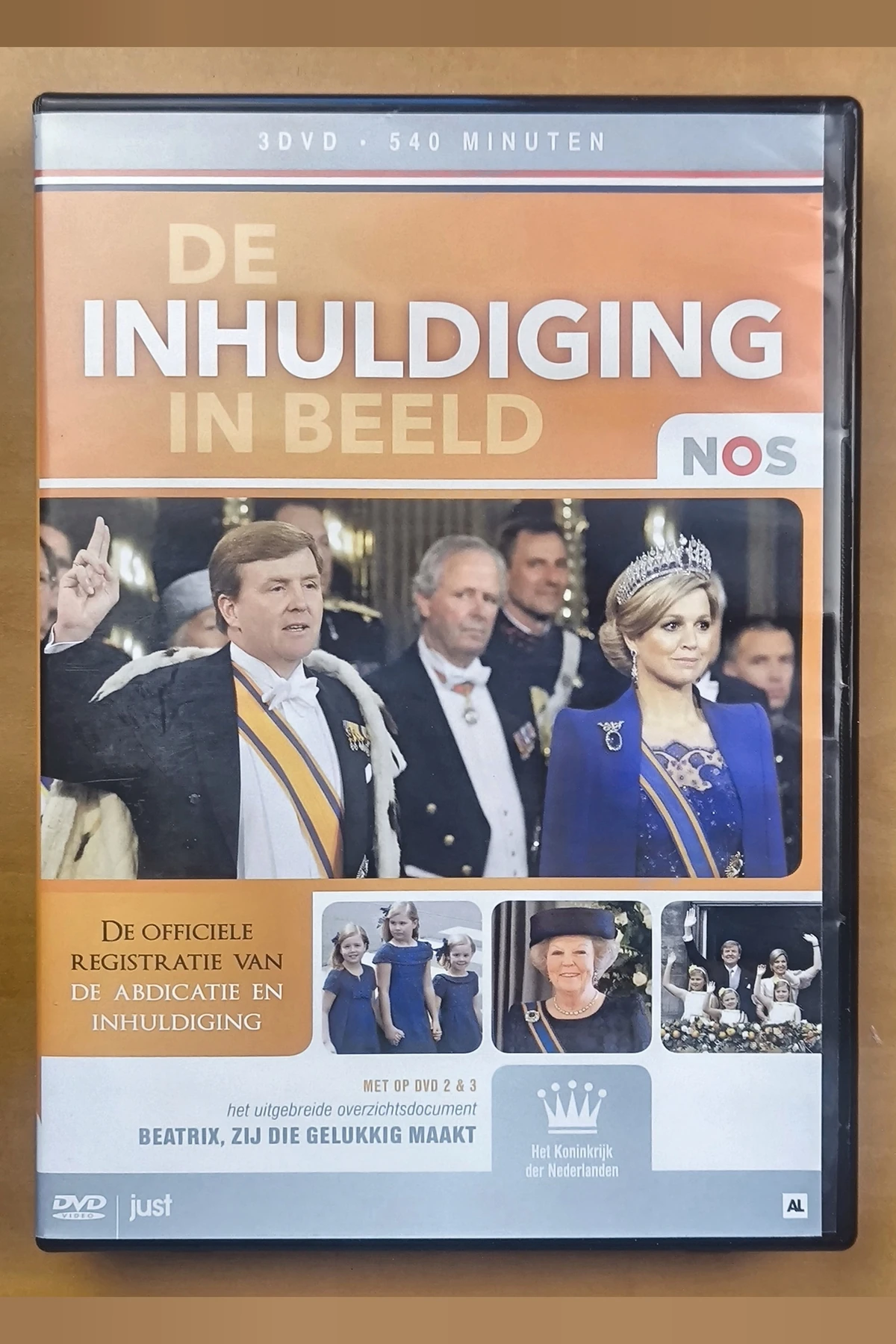 De Inhuldiging In Beeld - Voorkant