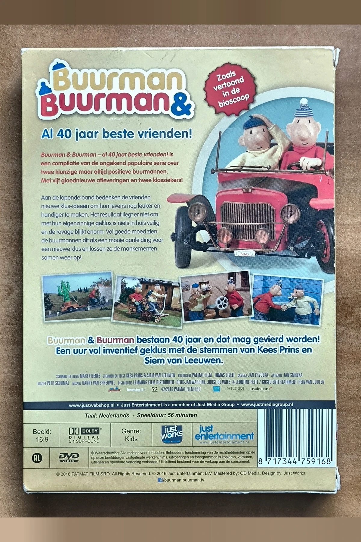 Pat & Mat / Buurman Buurman - Achterkant
